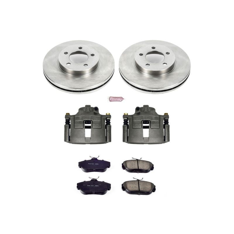 PowerStop Power Stop 95-98 Ford Windstar Front Autospecialty Brake Kit w/Calipers