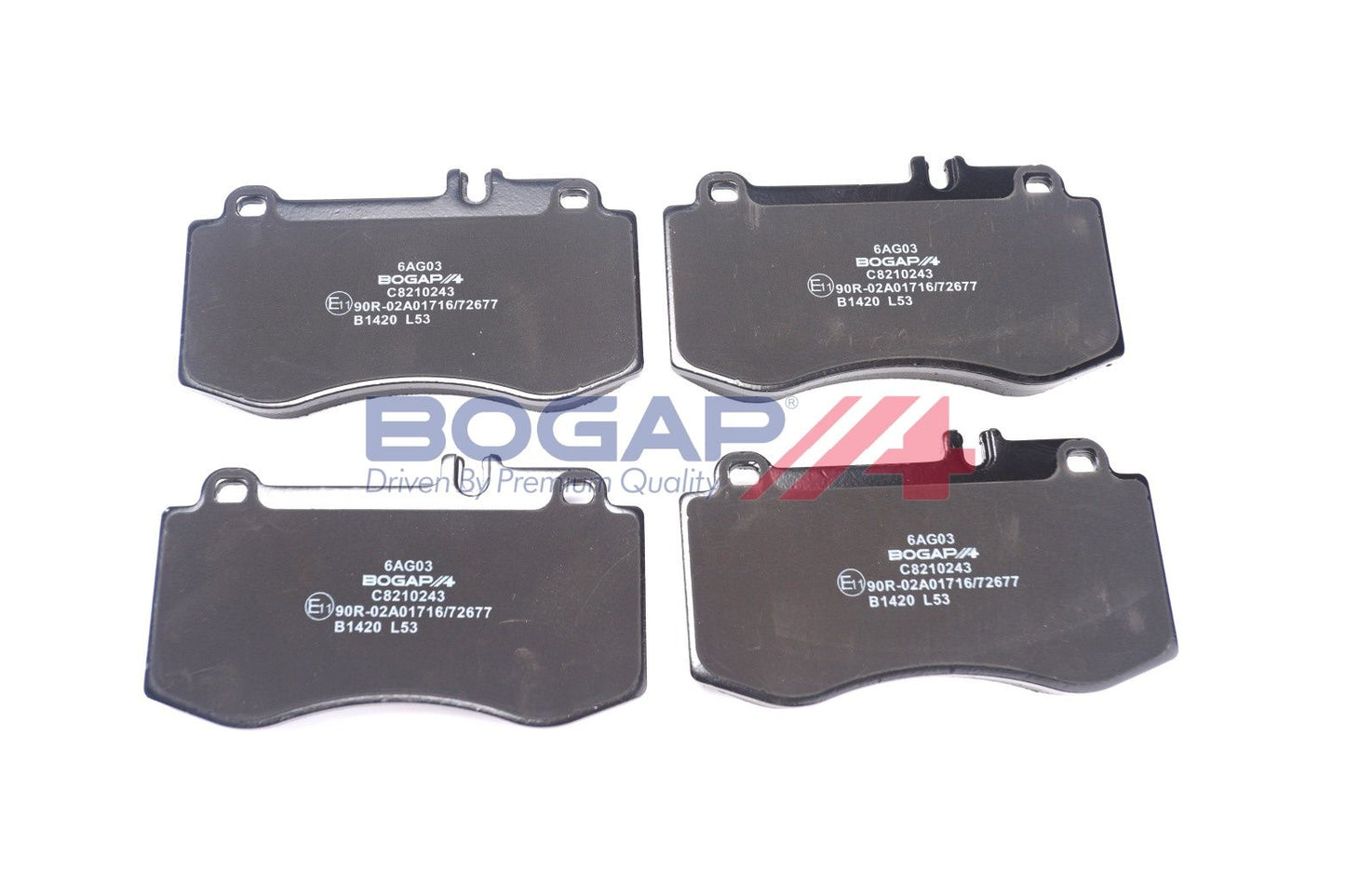 BOGAP C8210243 Brake Pad Set, Disc Brake