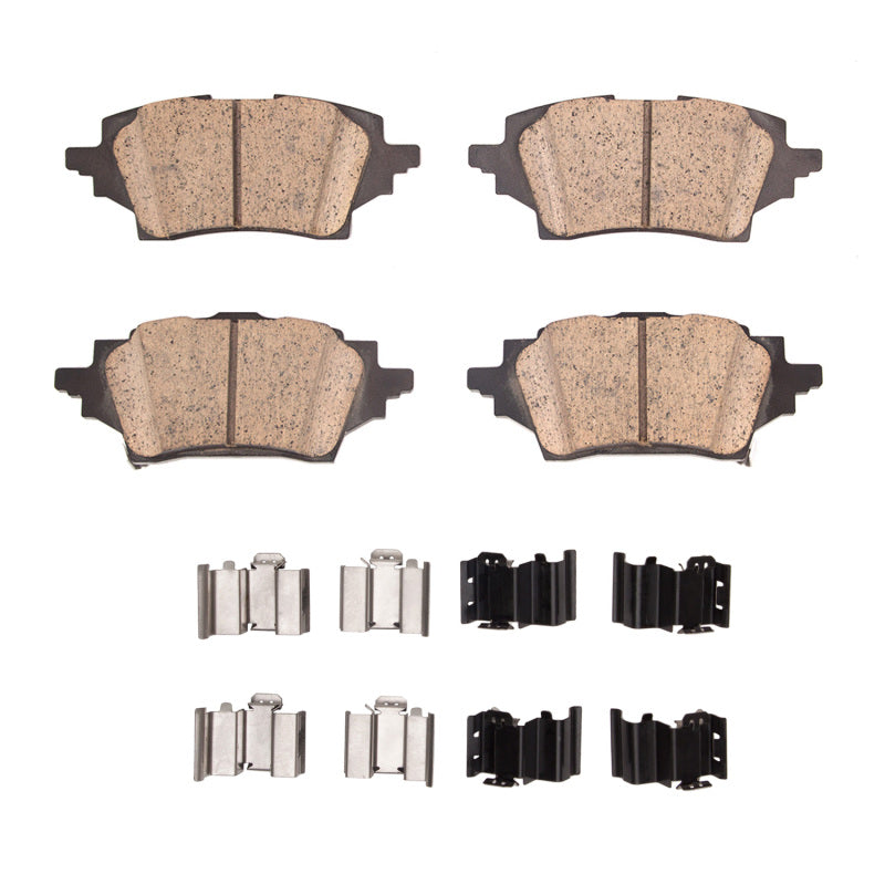 DFC 18-22 Toyota C-HR Rear 4000 HybriDynamic Brake Pads and Hardware Kit