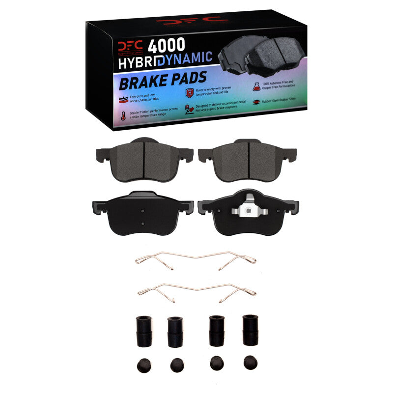 DFC 99-09 Volvo XC70/S80/V70/S60 Front 4000 HybriDynamic Brake Pads and Hardware Kit