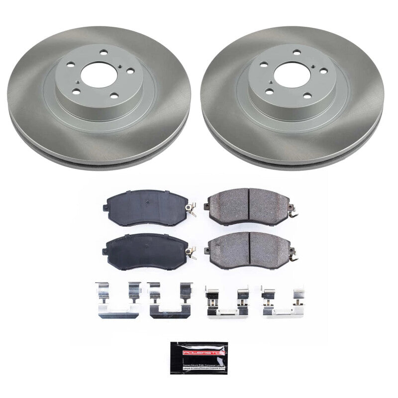 PowerStop Power Stop 22-23 Toyota GR86 Front Semi-Coated Rotor Kit