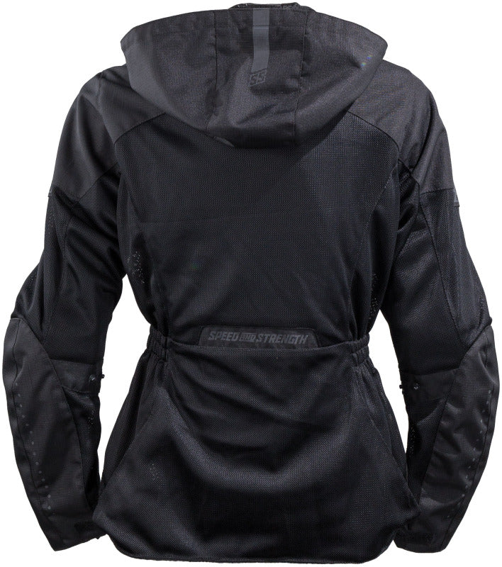 Speed and Strength Starstruck Mesh Jacket Black Womens - Medium