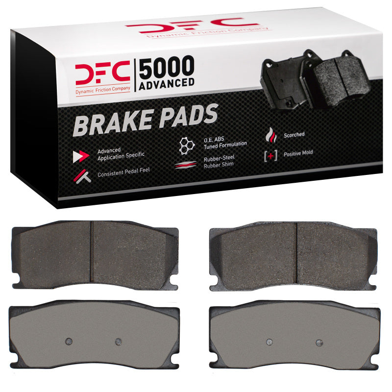 DFC 08-09 Jaguar XKR Front 5000 Advanced Low Metallic Brake Pads