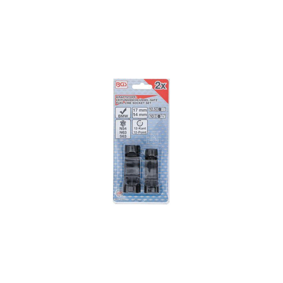 Bgs 9461 Set Of Socket Wrench Inserts, Injector Nozzle