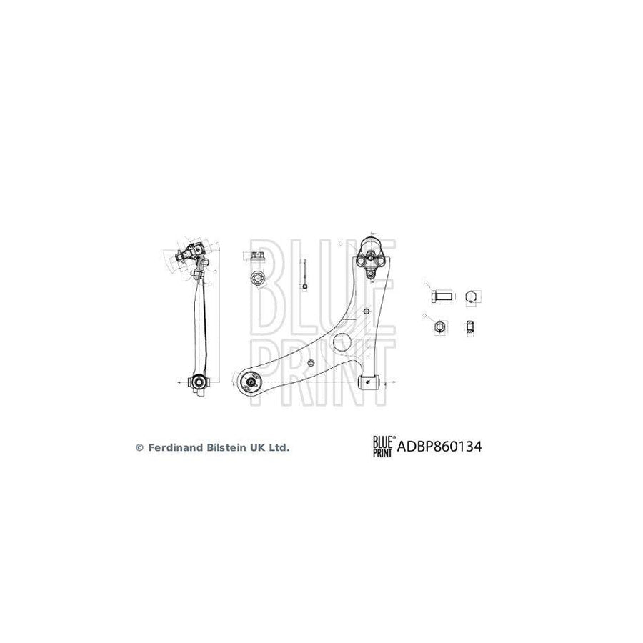 Blue Print Adbp860134 Suspension Arm for Toyota Picnic (Xm10)