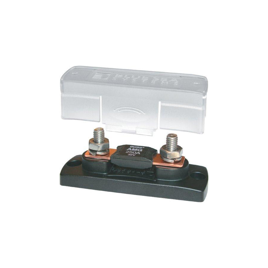 Blue Sea Systems Fuse Block MEGA 100300A with cover - 5001B-BSS