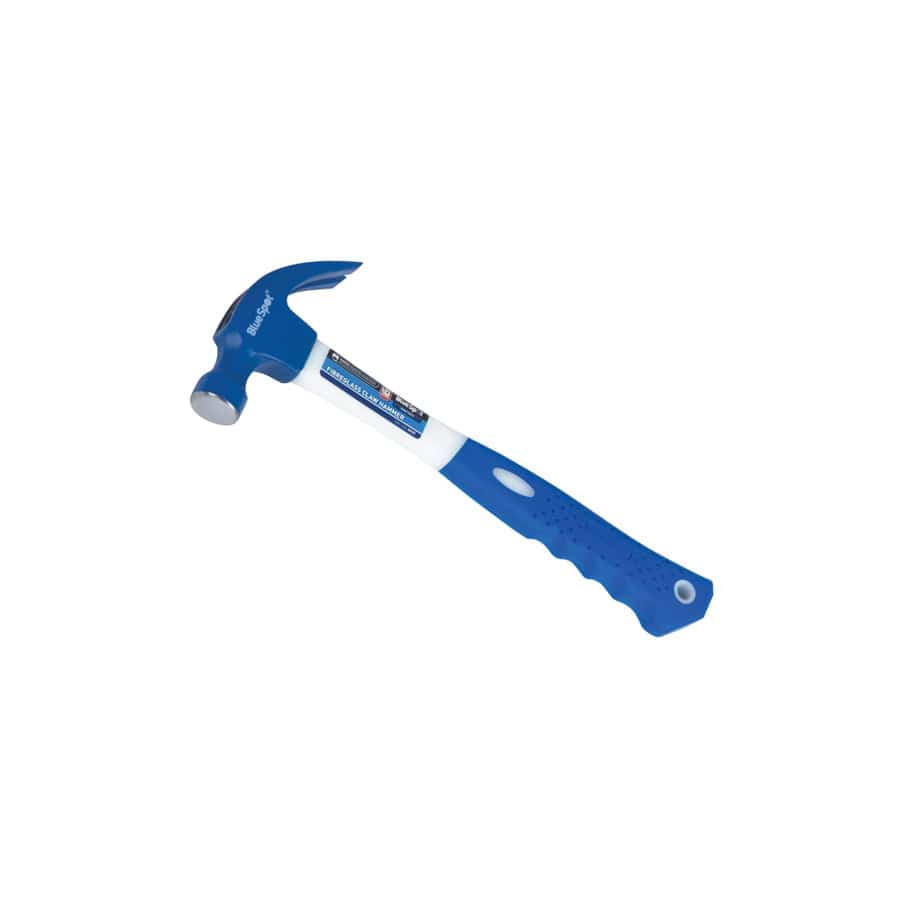 BlueSpot Tools B/S26147 Claw Hammer Fibreglass Shaft 570g (20oz)