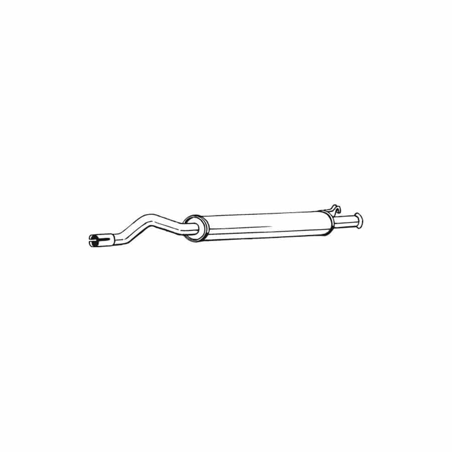 Bosal 105-159 Middle Silencer for Audi 80