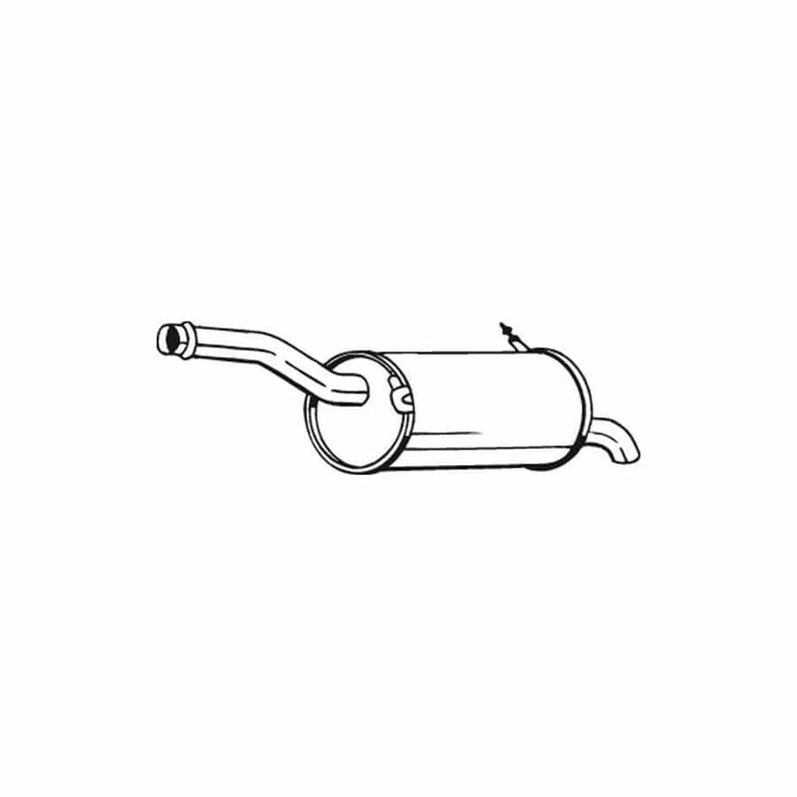 Bosal 135-079 Rear Silencer for Citroen C4 I Picasso (Ud)