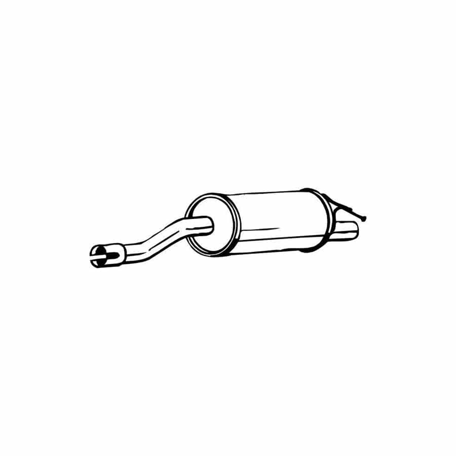 Bosal 200-091 Rear Silencer