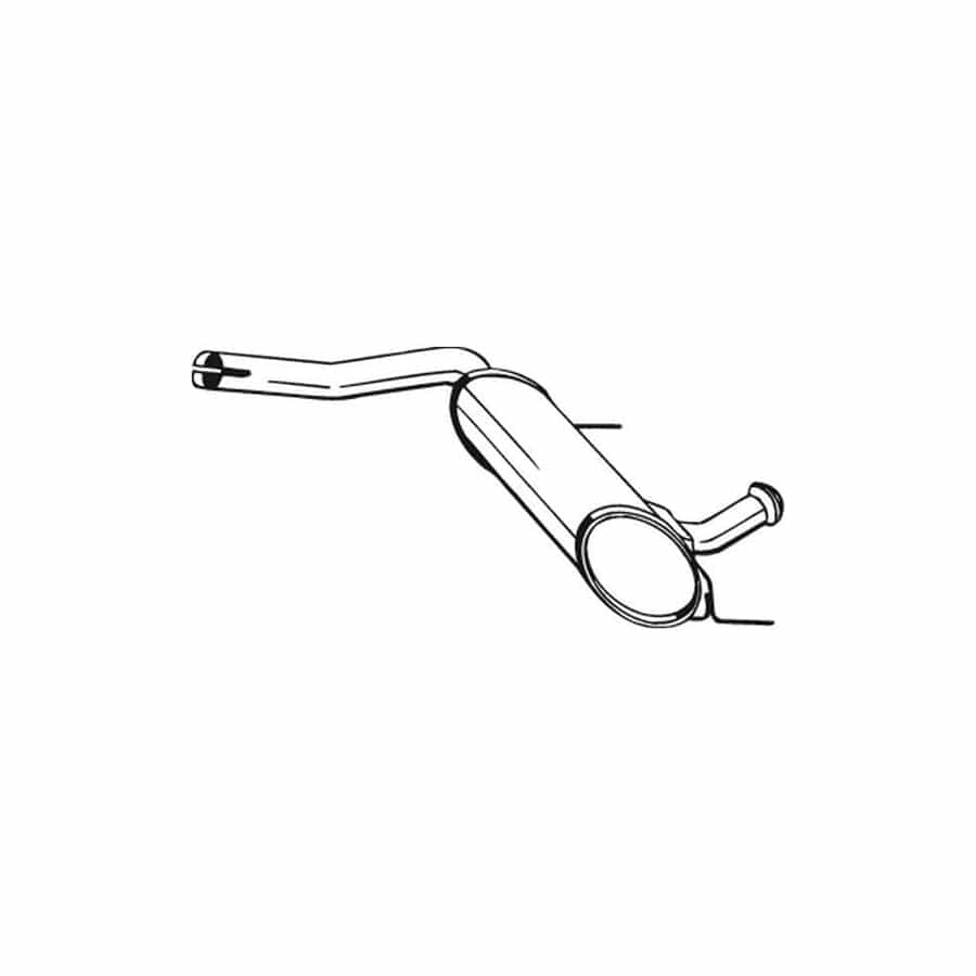 Bosal 200-729 Middle Silencer for Renault Laguna
