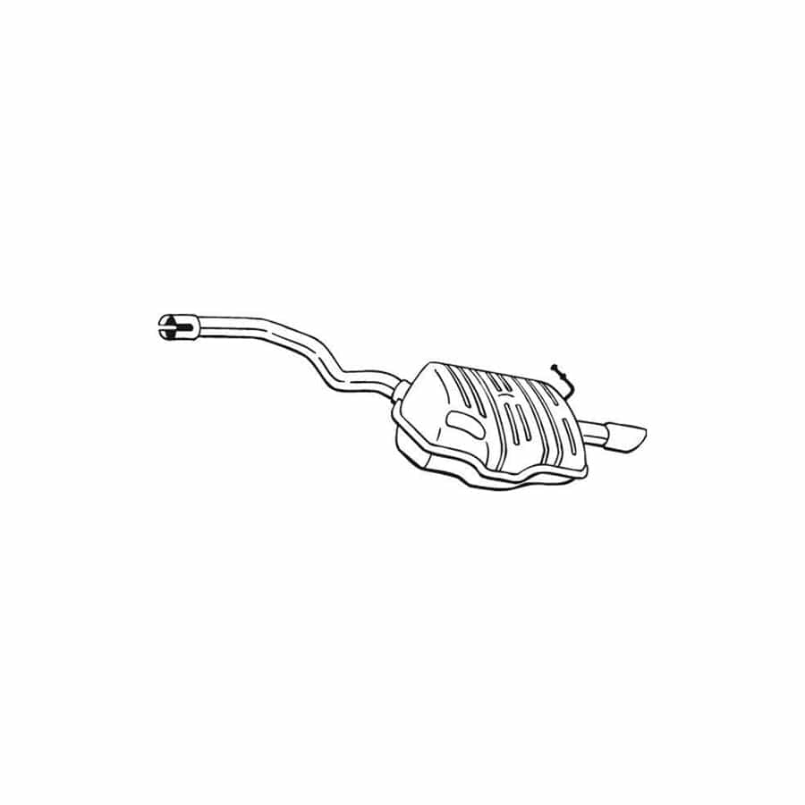 Bosal 220-453 Rear Silencer for Skoda Octavia