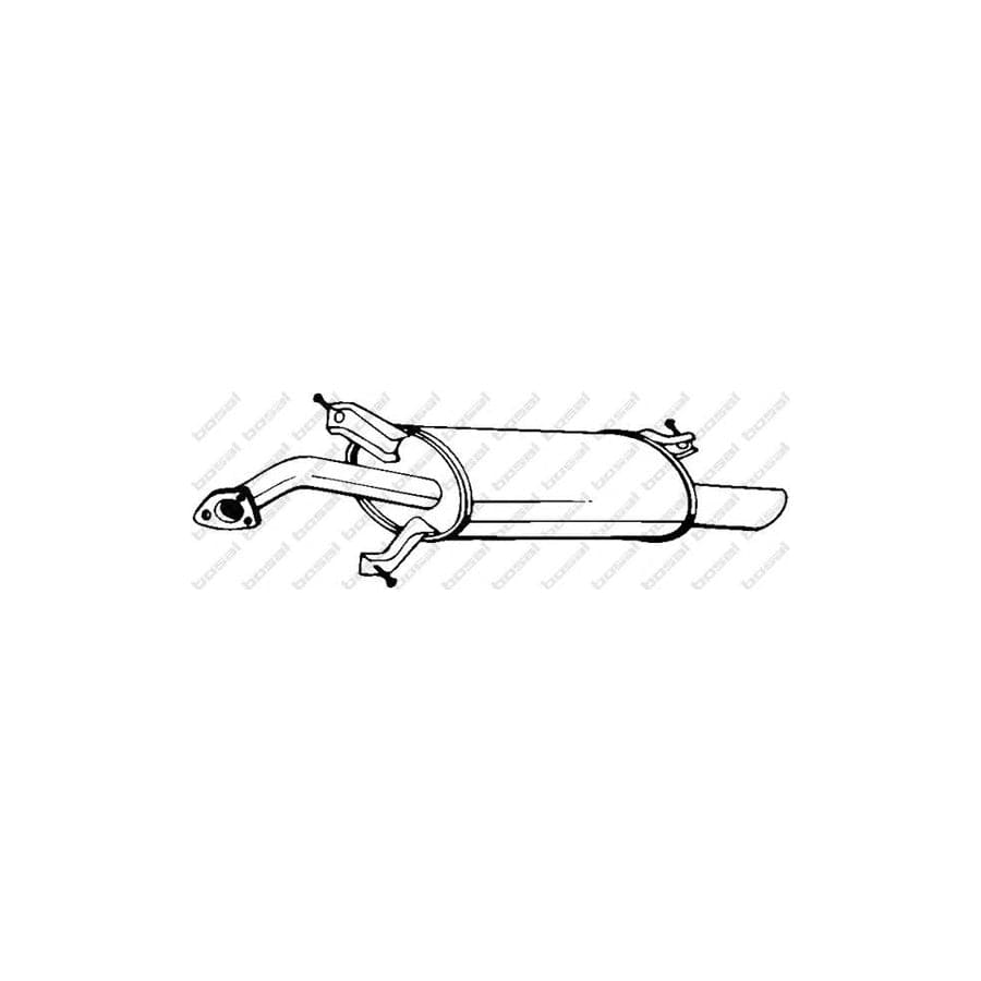 Bosal 235-137 Rear Silencer
