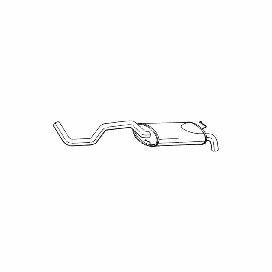 Bosal 278-853 Rear Silencer for Seat Ibiza II (6K1)
