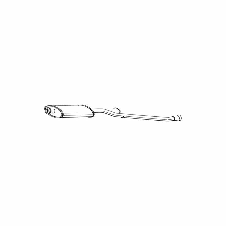 Bosal 278-855 Middle Silencer for Peugeot 205