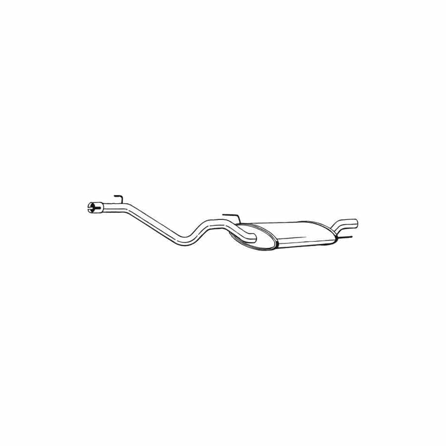 Bosal 282-683 Rear Silencer for VW Golf III Hatchback (1H1)