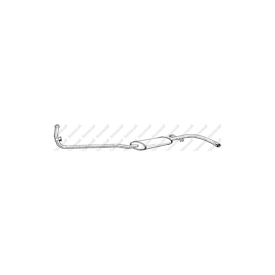 Bosal 283-607 Front Silencer for Austin Metro Hatchback