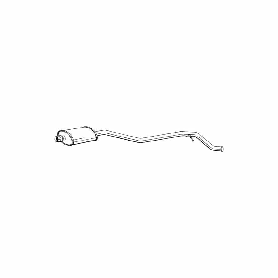 Bosal 286-833 Middle Silencer for Peugeot 406