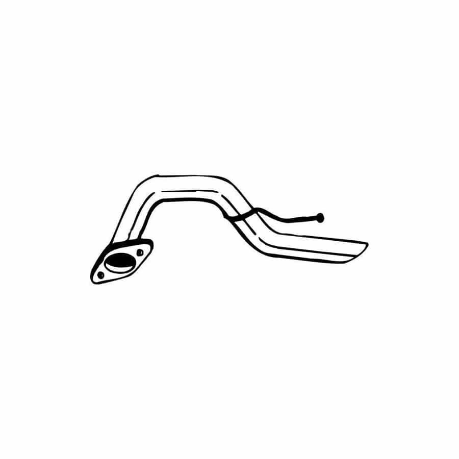 Bosal 351-783 Exhaust Pipe for Hyundai Amica / Atoz (MX)