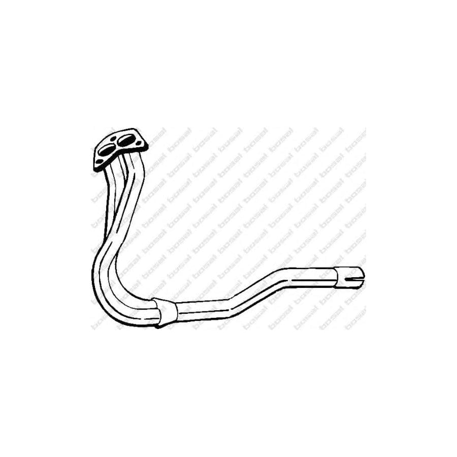 Bosal 780-297 Exhaust Pipe for Peugeot 305