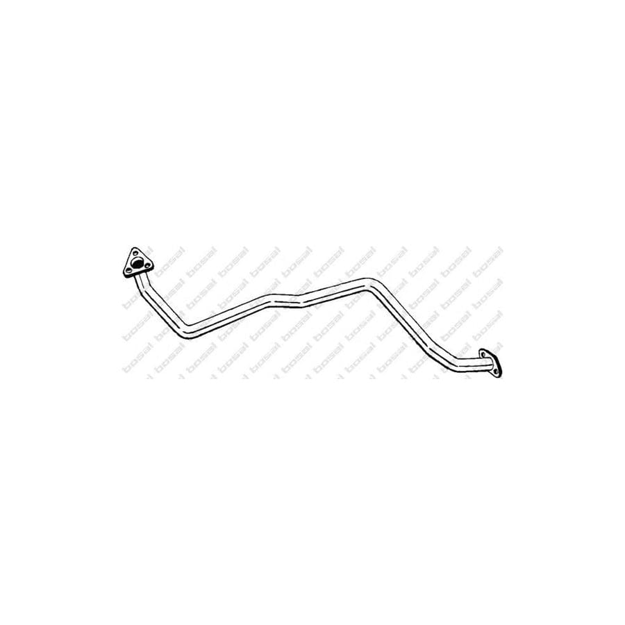 Bosal 884-669 Exhaust Pipe for Toyota Hilux IV Pickup
