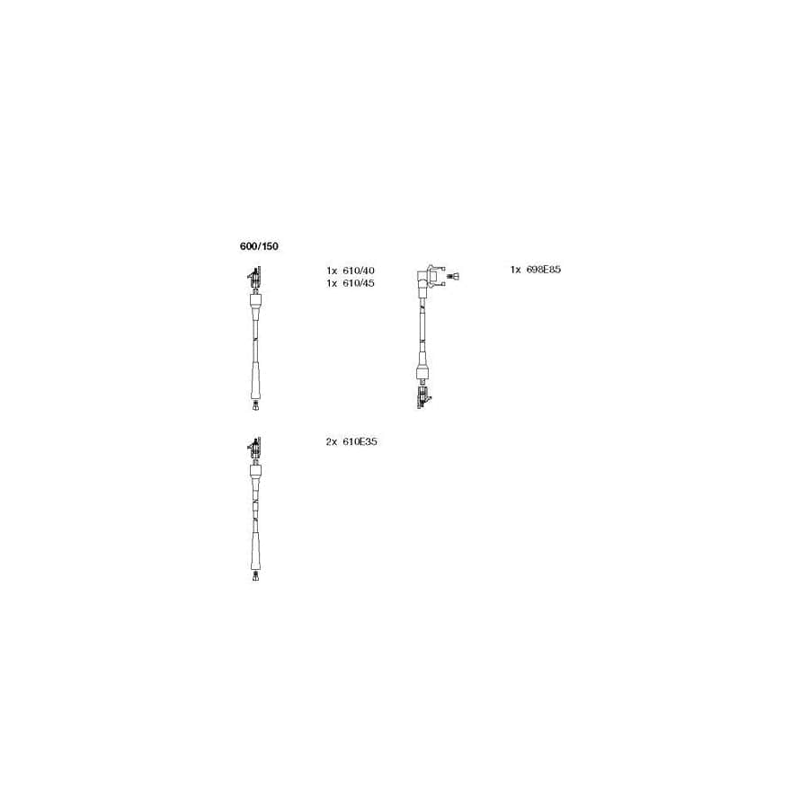 Bremi 600/150 Ignition Cable Kit