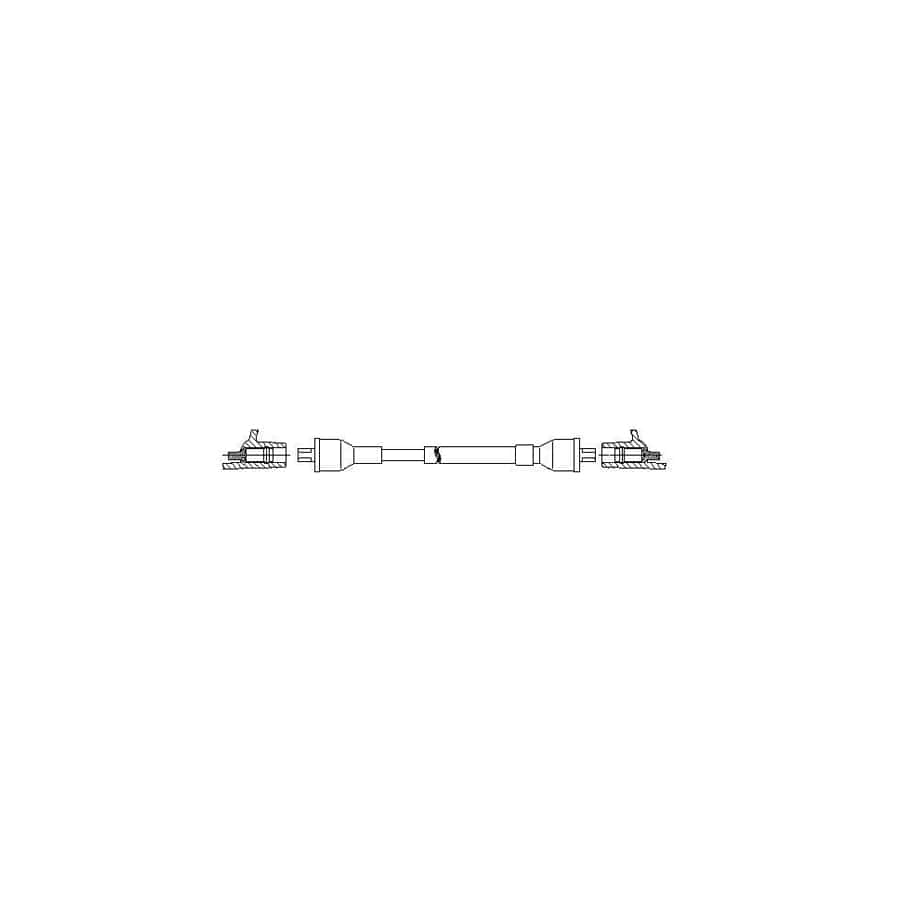 Bremi 671E86 Ignition Lead for Volvo 240