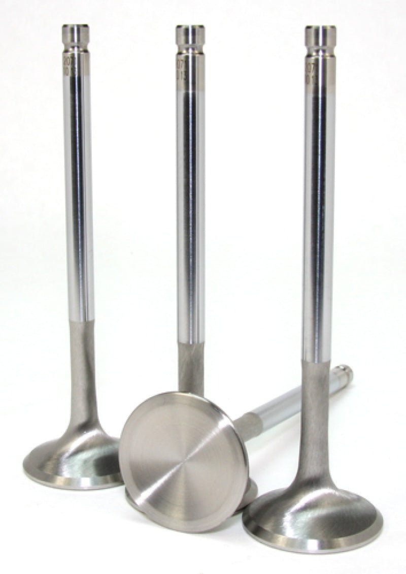 GSC Power Division GSC P-D Toyota 3STGE 23-8N Chrome Polished Exhaust Valve - 29mm Head (STD) - SET 8