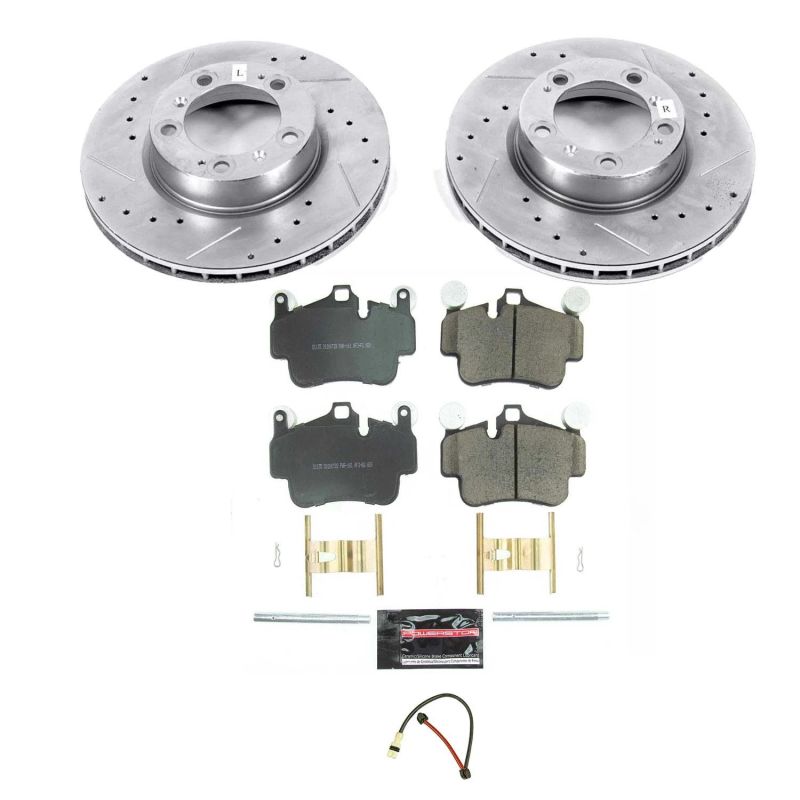 PowerStop Power Stop 2005 Porsche 911 Front Z23 Evolution Sport Brake Kit