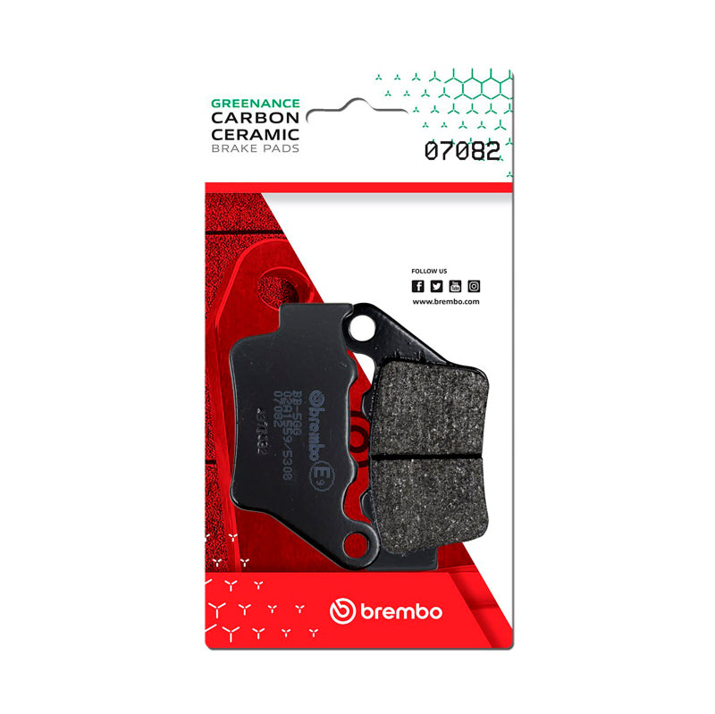 Brembo Powersports Brembo 19-25 BMW C400GT/18-23 C400X/22-25 CE 04 Carbon Ceramic Brake Pad - Rear Left/Right