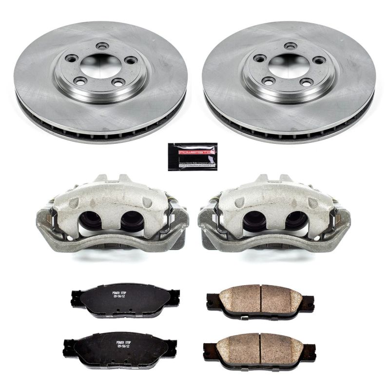 PowerStop Power Stop 03-04 Jaguar S-Type Front Autospecialty Brake Kit w/Calipers