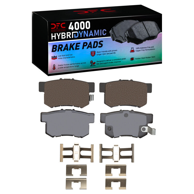 DFC 99-04 Acura RL Rear 4000 HybriDynamic Brake Pads and Hardware Kit