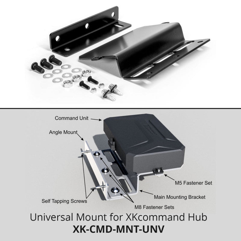 XKGLOW XK Glow XKcommand Hub Mounting Bracket for Universal Fitment