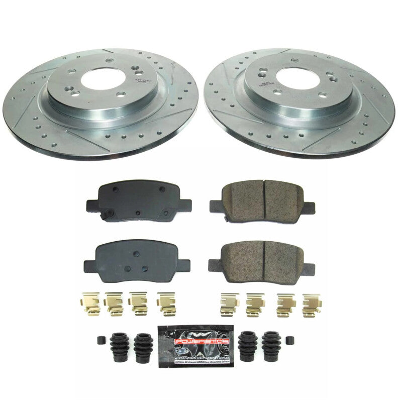 PowerStop Power Stop 21-23 Hyundai Santa Fe Rear Z23 Evolution Brake Kit