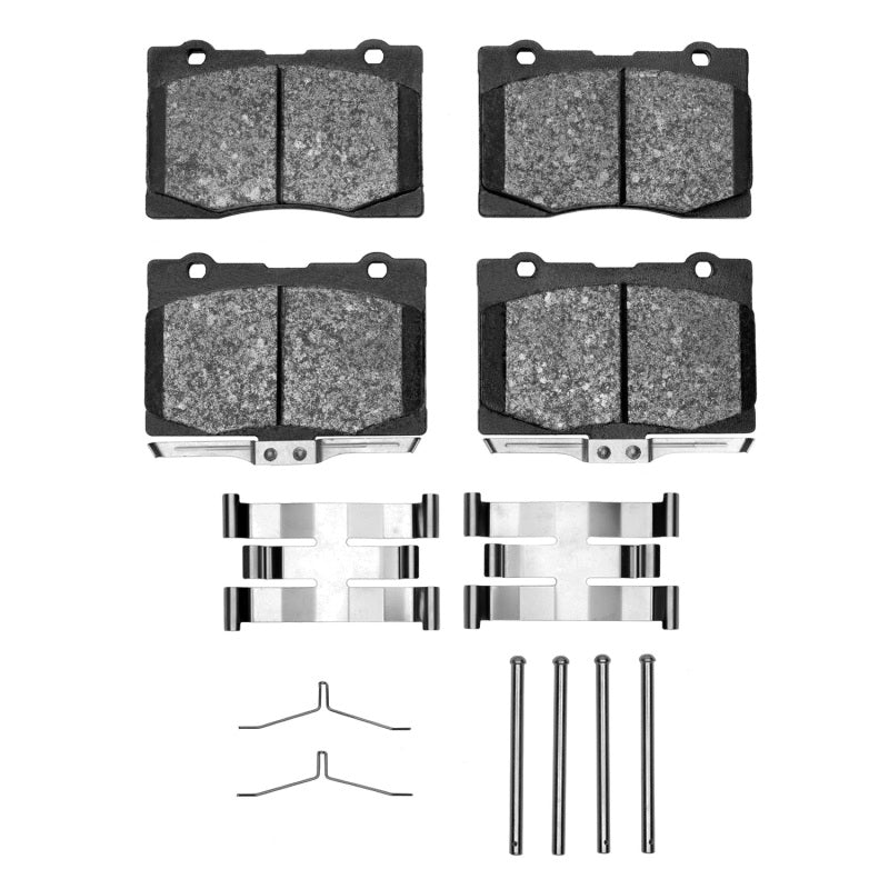 R1 Concepts R1 2005-2012 Acura RL Front R1 Semi Met Pads & Hardware Kit