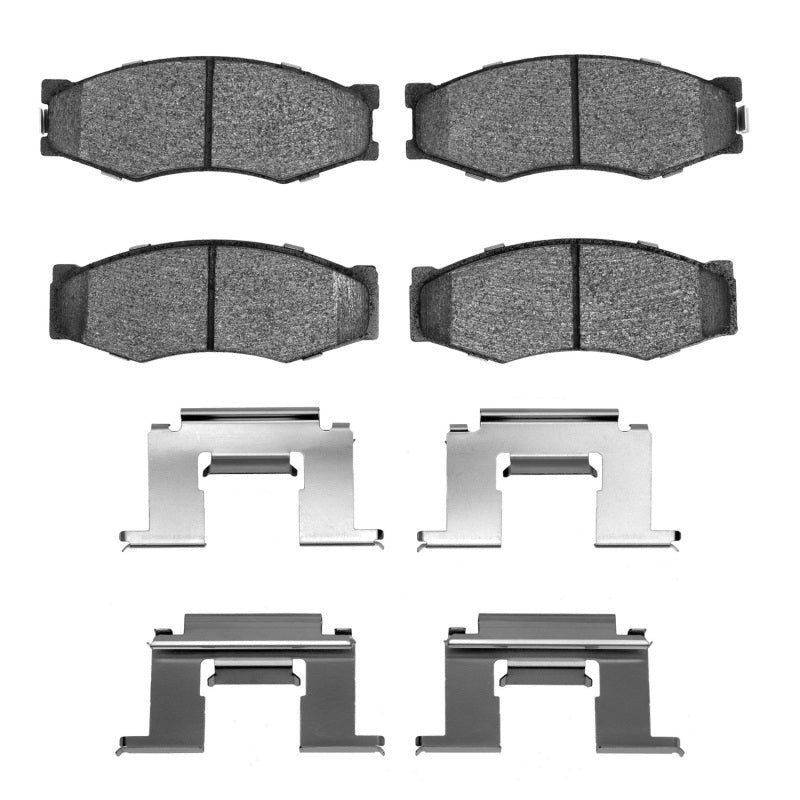 DFC 82-97 Infiniti M30 Front 5000 Advanced Semi Metallic Brake Pads and Hardware Kit