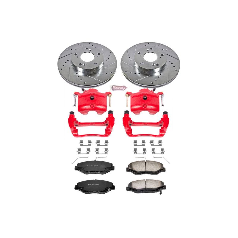 PowerStop Power Stop 14-15 Acura ILX Front Z36 Truck & Tow Brake Kit w/Calipers