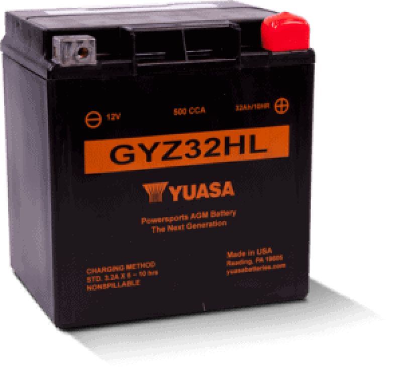 Yuasa Battery Yuasa GYZ32HL High Performance Maintenance Free AGM 12-Volt Battery