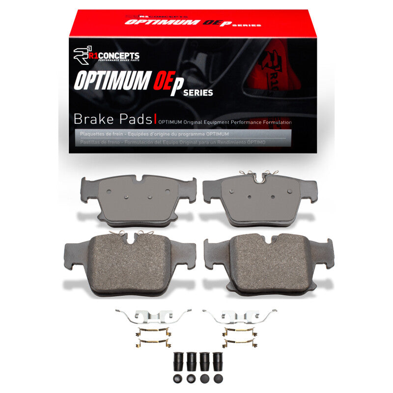 R1 Concepts R1 23-25 BMW 540I xDrive Rear Optimum OE Pads & Hardware Kit