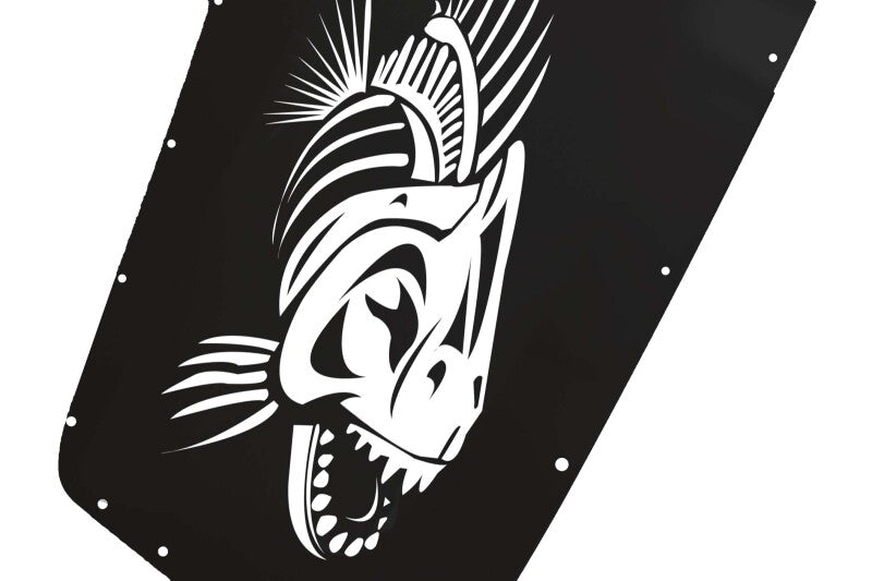 Fishbone Offroad 03-06 Jeep JK Jeep Wrangler Hood Louver - Black