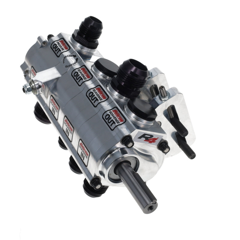 Peterson Fluid Systems R4 4-Stage Oil Pump - BH - HV - Rear Drive