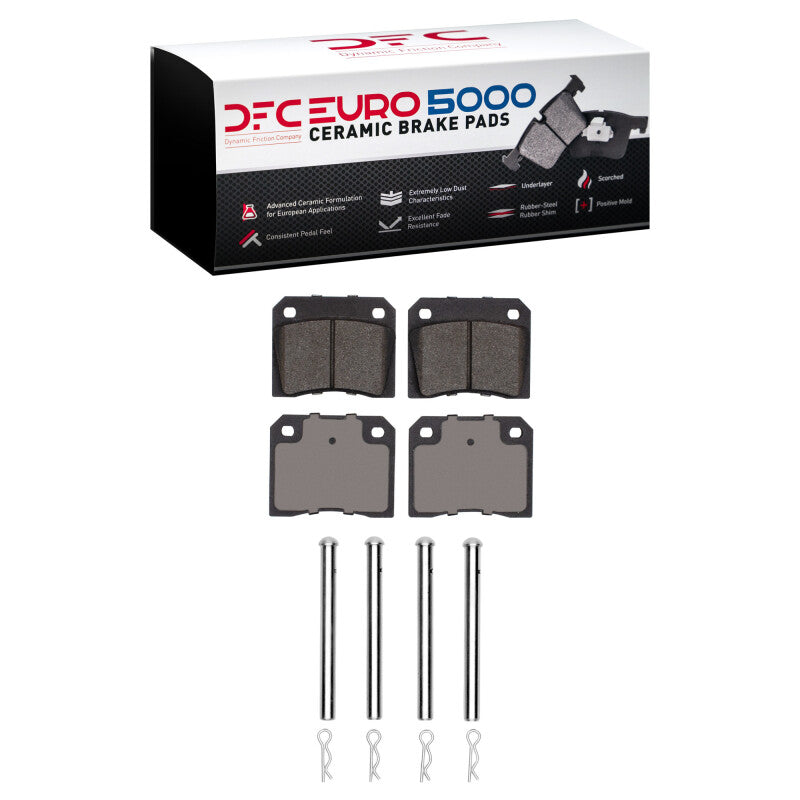 DFC 68-83 DeLorean DMC 12 Rear Euro 5000 Ceramic Brake Pads and Hardware Kit