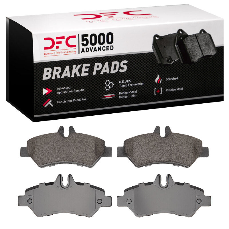 DFC 06-18 Volkswagen Crafter (Mexico) Rear Low Metallic 5000 Advanced Brake Pads