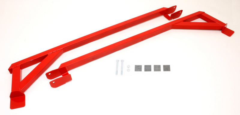 BMR Suspension BMR 82-82 3rd Gen F-Body Weld-On Boxed Subframe Connectors (Inside Frame Exhaust) - Red