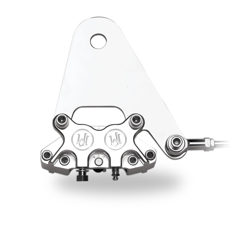 Performance Machine Rear Brake 125x4R x Stock Disc - Polished