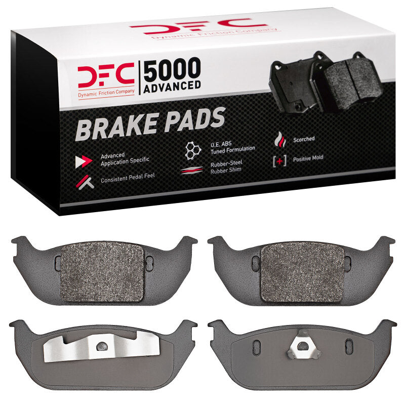 DFC 03-05 Lincoln Aviator Rear 5000 Advanced Semi Metallic Brake Pads