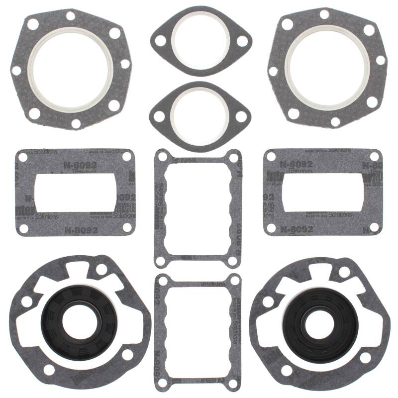 Vertex Pistons Vertex Gaskets CCW Kioritz KEC 340 Reed Valve FC/2 Complete Gasket Kit w/ Oil Seals