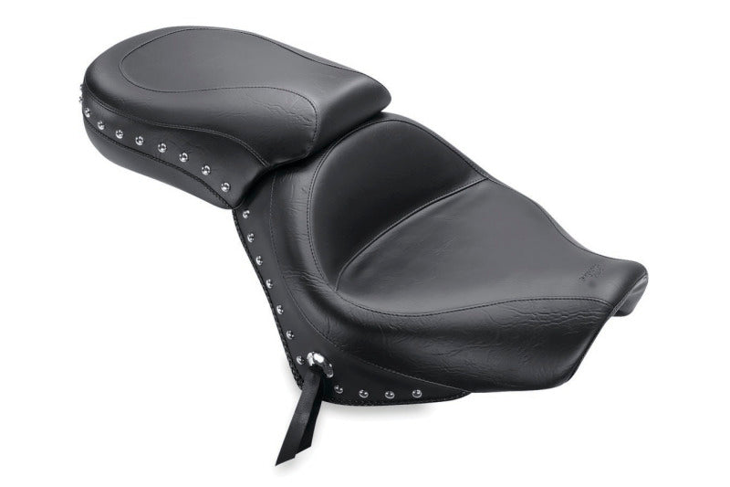 Mustang Motorcycle Mustang 07-15 Honda VT750C2 Spirit,10-20 Phantom Wide Touring 2PC Seat w/Studs - Black