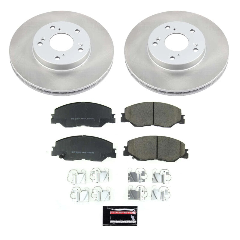 PowerStop Power Stop 19-22 Honda Insight Front Semi-Coated Rotor Kit