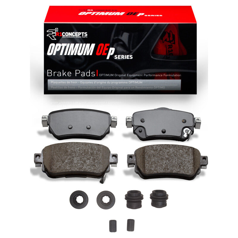 R1 Concepts R1 17-25 Nissan Qashqai (Canada) Rear Optimum OE Pads & Hardware Kit